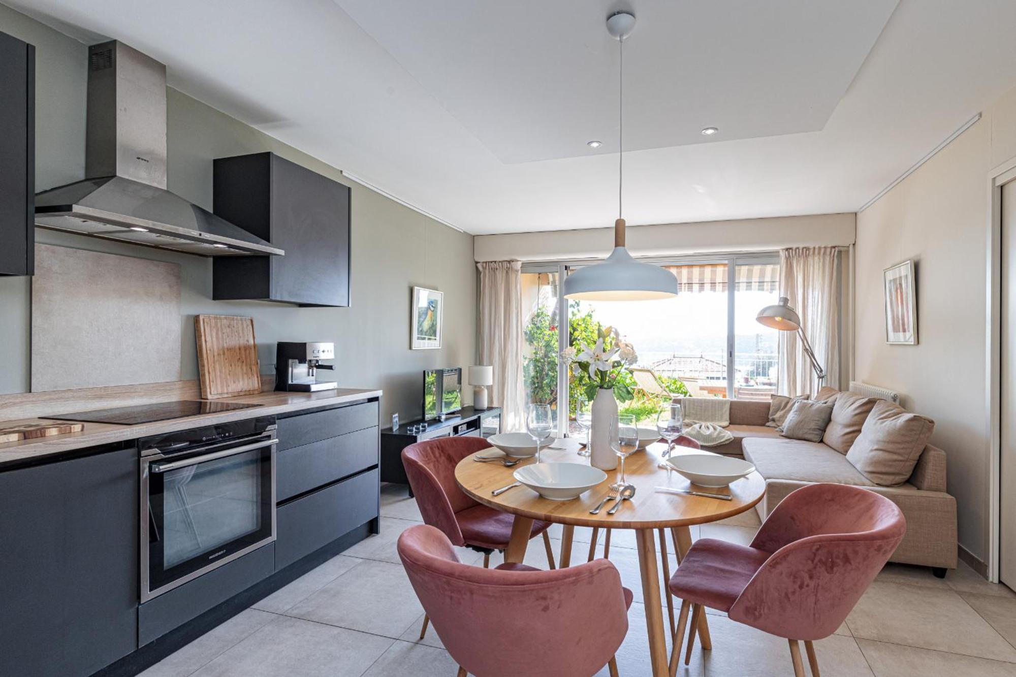 2 Bdr Villefranche-Sur-Mer Sea View Parking And Swimming Pool Esterno foto