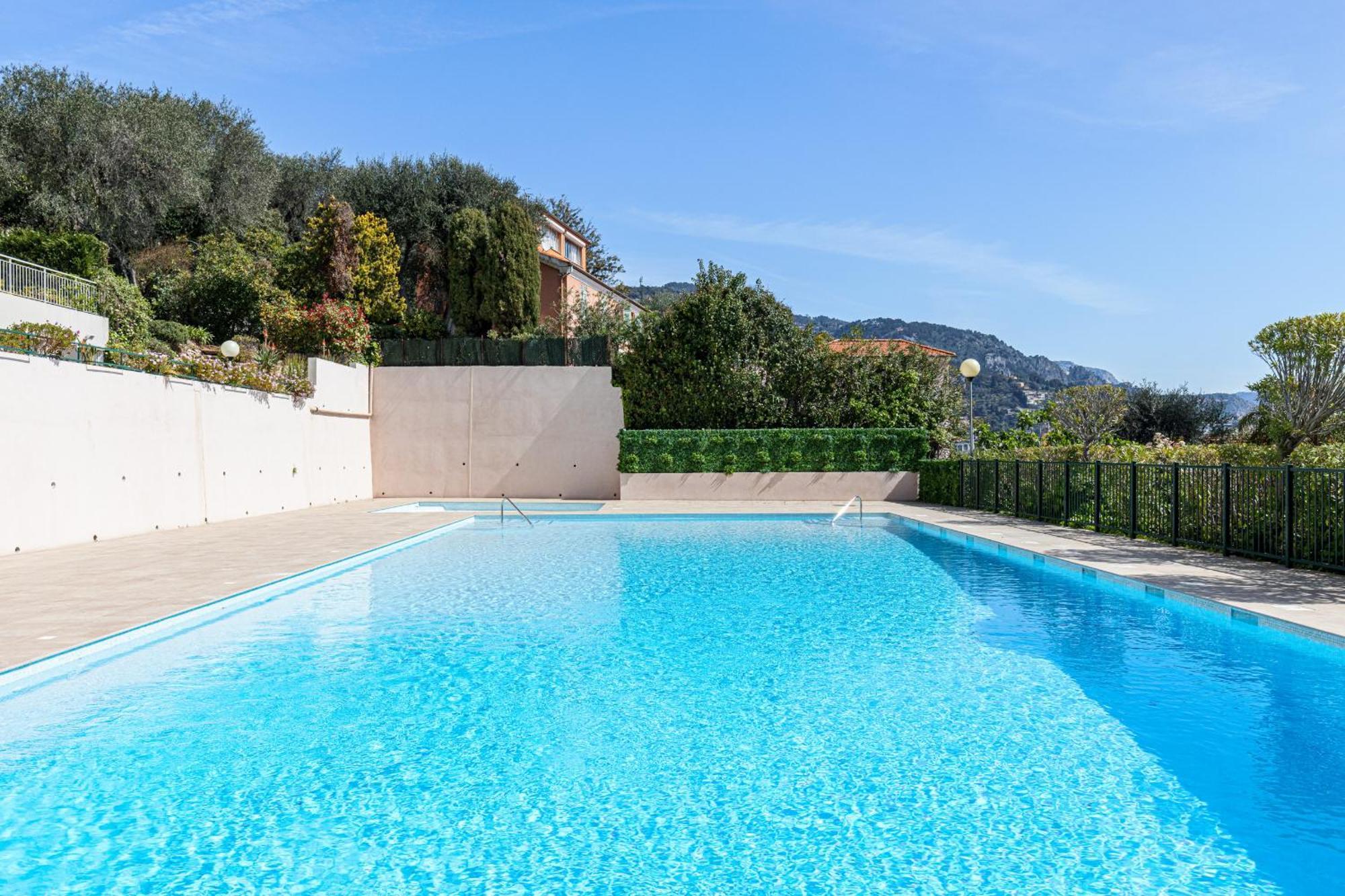 2 Bdr Villefranche-Sur-Mer Sea View Parking And Swimming Pool Esterno foto
