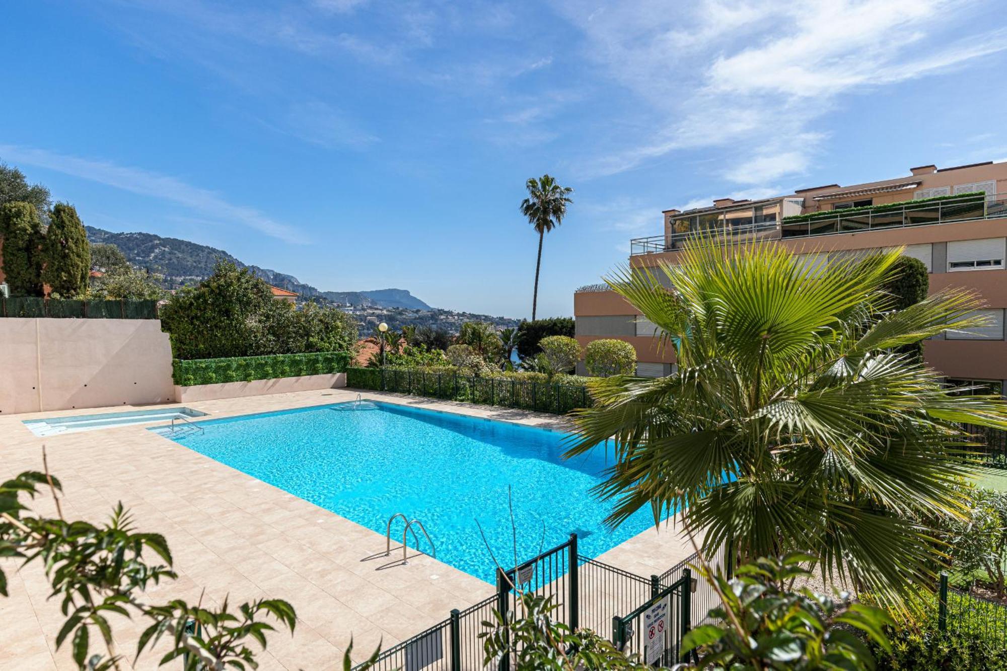 2 Bdr Villefranche-Sur-Mer Sea View Parking And Swimming Pool Esterno foto