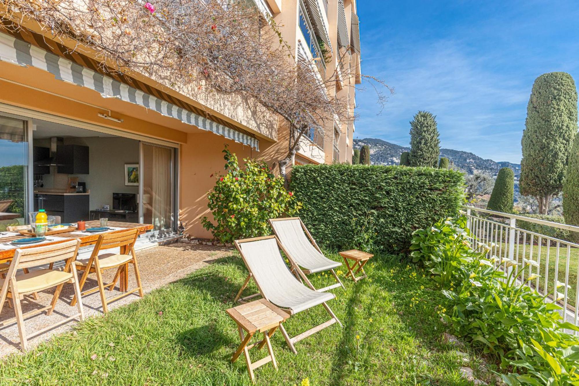2 Bdr Villefranche-Sur-Mer Sea View Parking And Swimming Pool Esterno foto