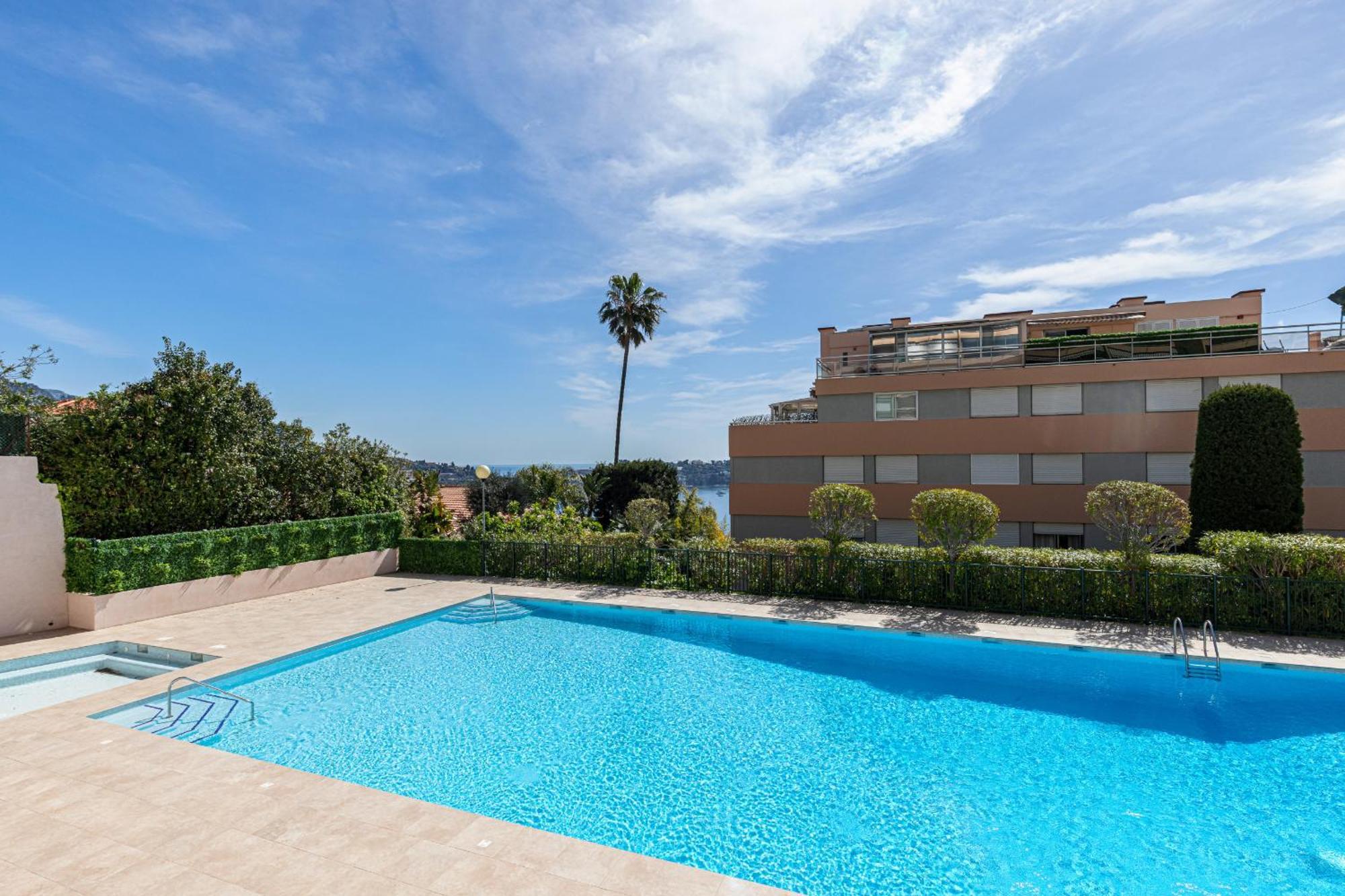 2 Bdr Villefranche-Sur-Mer Sea View Parking And Swimming Pool Esterno foto